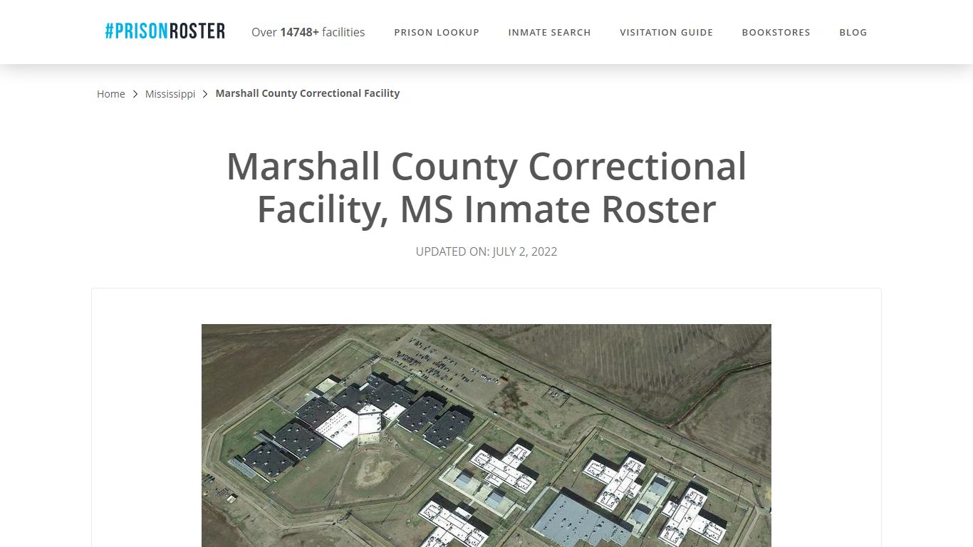 Marshall County Correctional Facility, MS Inmate Roster - Prisonroster